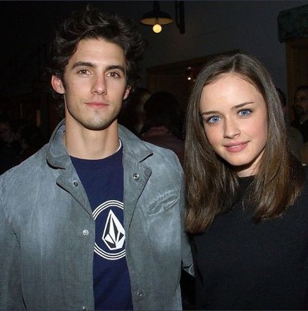 Alexis Bledel with her ex-boyfriend Milo Ventimiglia.